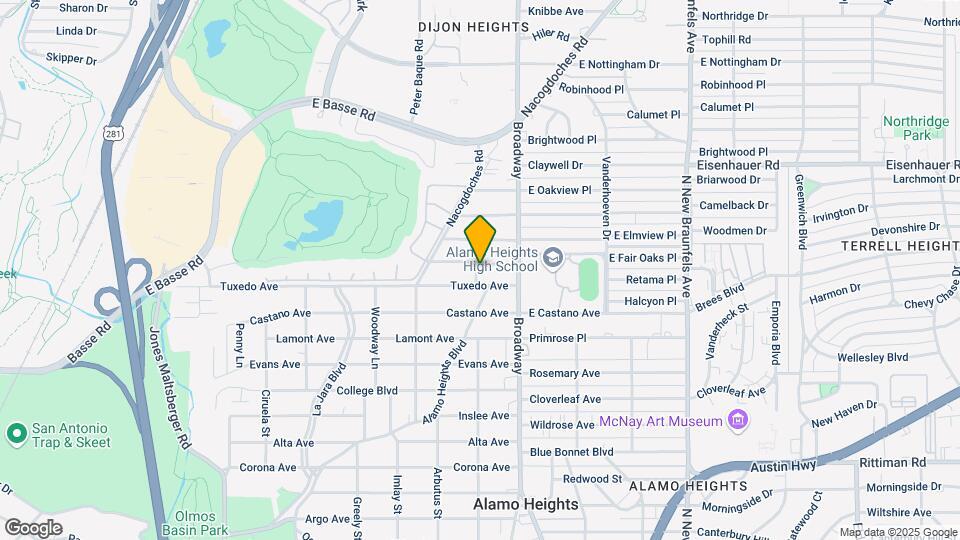 140 W Fair Oaks Pl Mapa y Detalles de la Ubicación