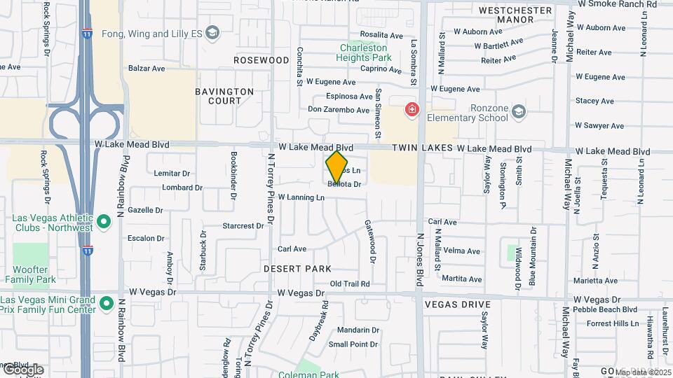 6237 Bellota Dr Mapa y Detalles de la Ubicación