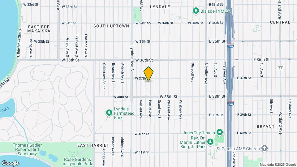 3716 Harriet Ave Map and Location Details