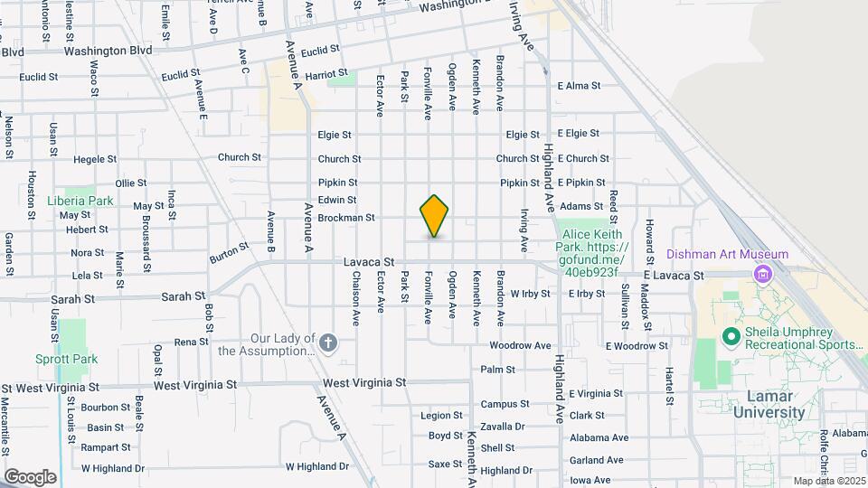 4005 Fonville Ave Map and Location Details