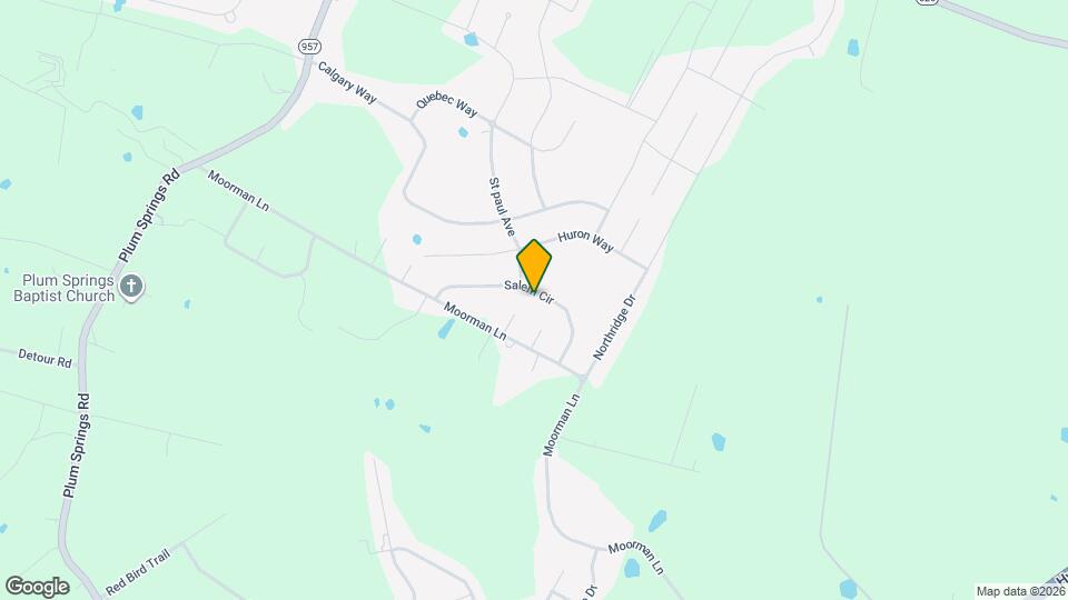 1335 Salem Cir Map and Location Details