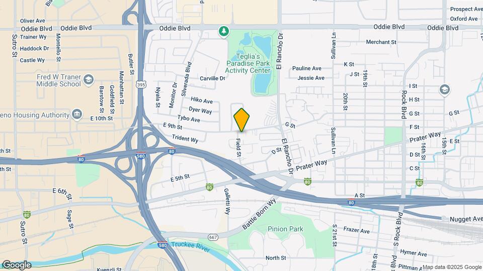 690 Field St Map and Location Details
