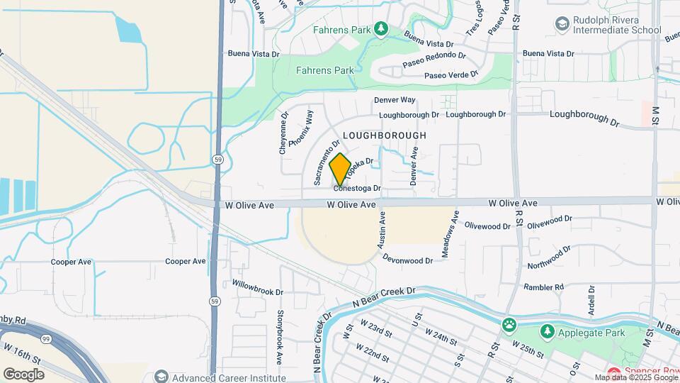1700-1706 Conestoga Dr Map and Location Details