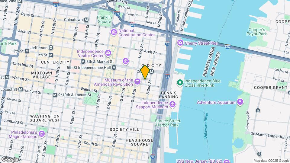 32-34 S Strawberry St Mapa y Detalles de la Ubicación