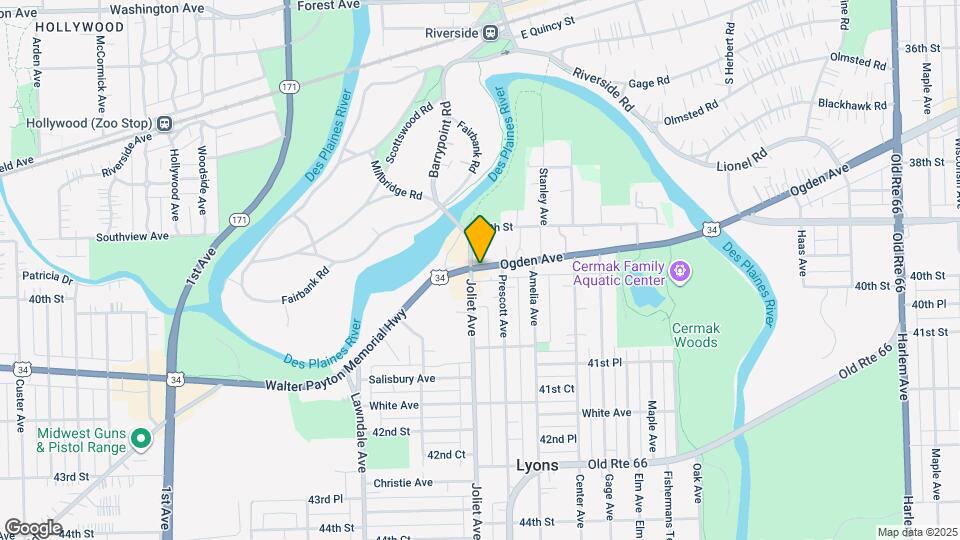 7944 Ogden Ave Map and Location Details