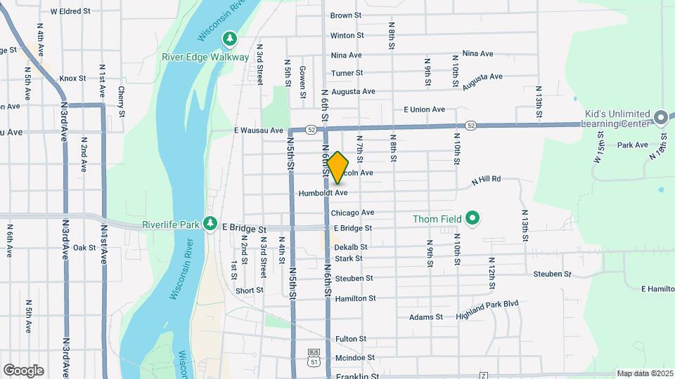 610 Humboldt Ave Map and Location Details