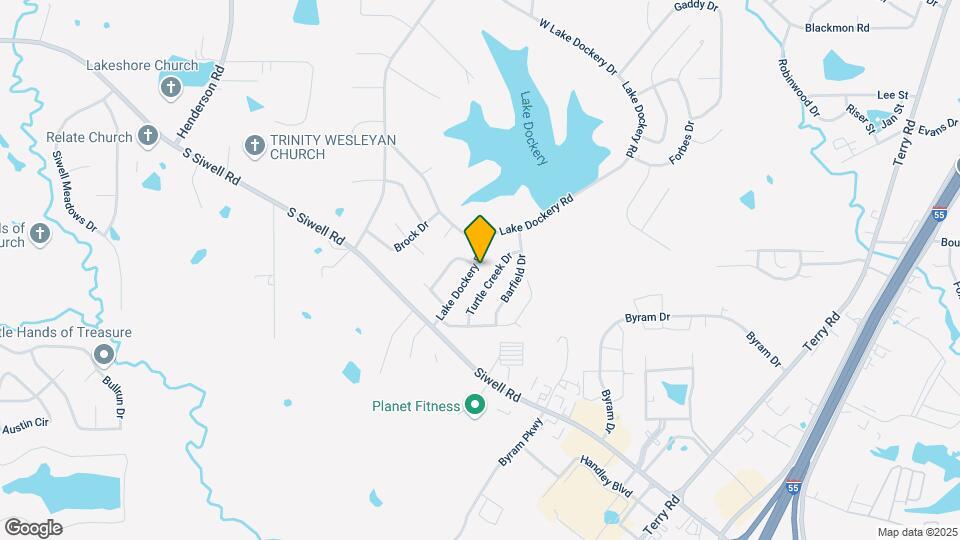 132 Lake Dockery Rd Map and Location Details