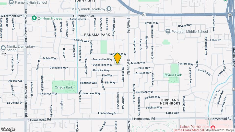 1493 Mallard Way Map and Location Details
