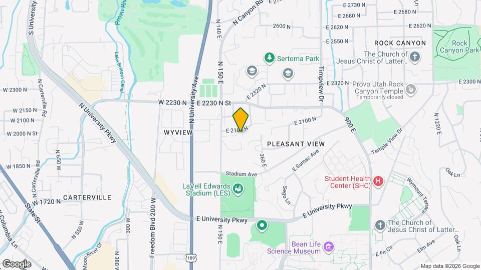 2091 N 220 E St Map and Location Details