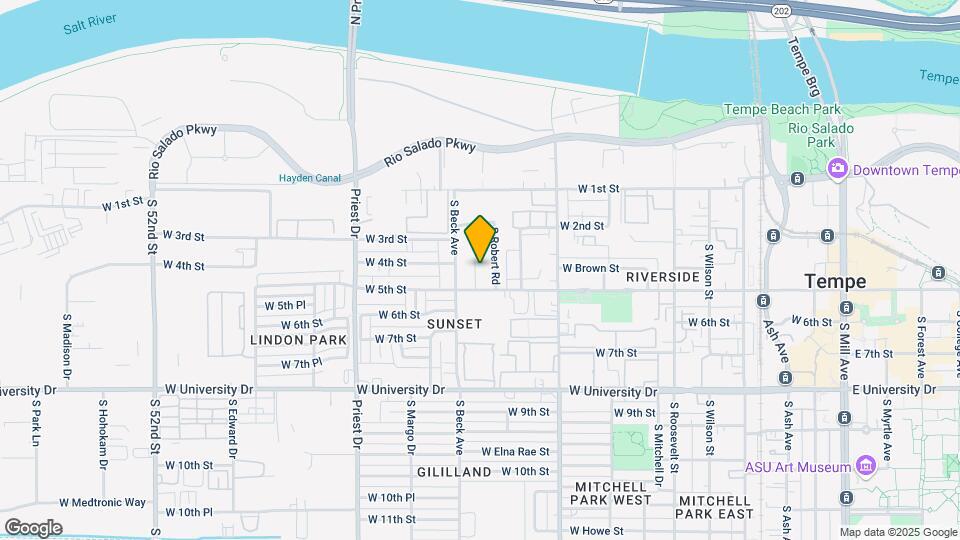 423 S Terry Ln Map and Location Details