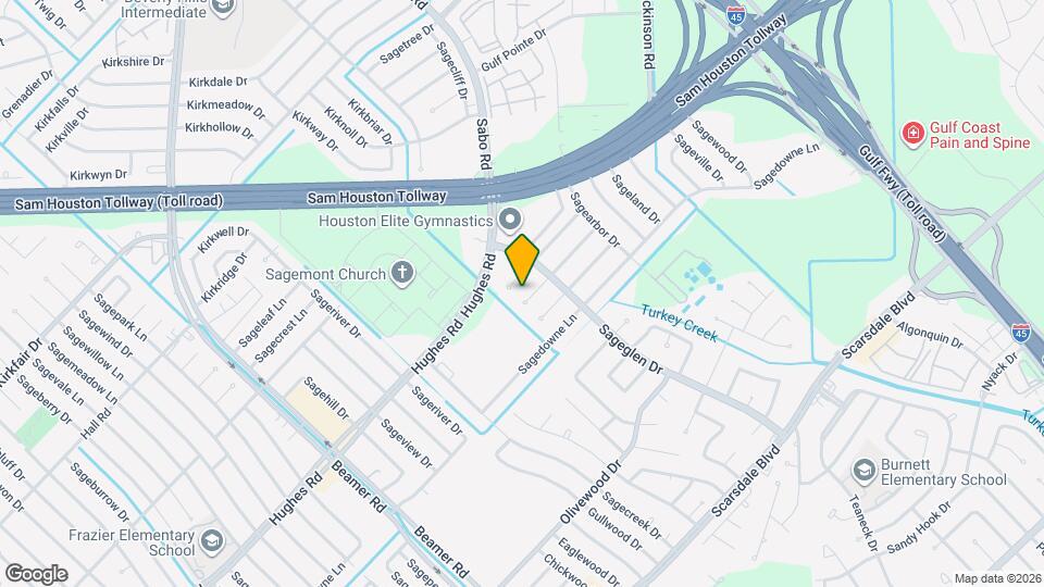 11411 Sagehurst Ln Map and Location Details