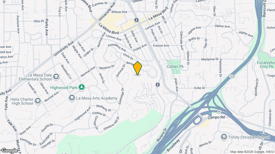 4312 Beverly Dr Map and Location Details