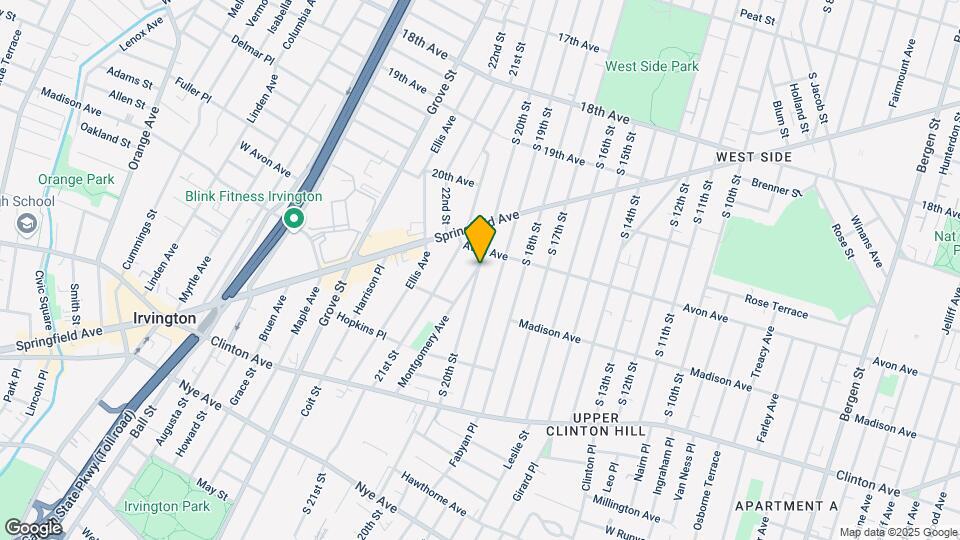 820 S 20th St, Unit 1 Map and Location Details