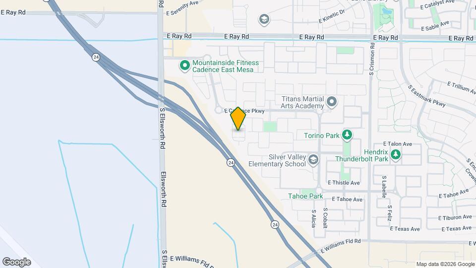 5549 S Dillon Map and Location Details