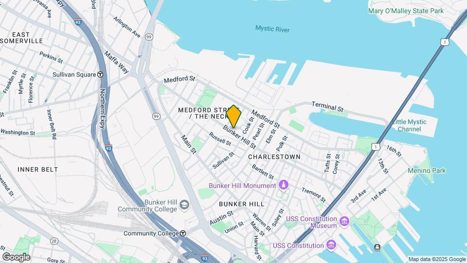 277 Bunker Hill St Map and Location Details
