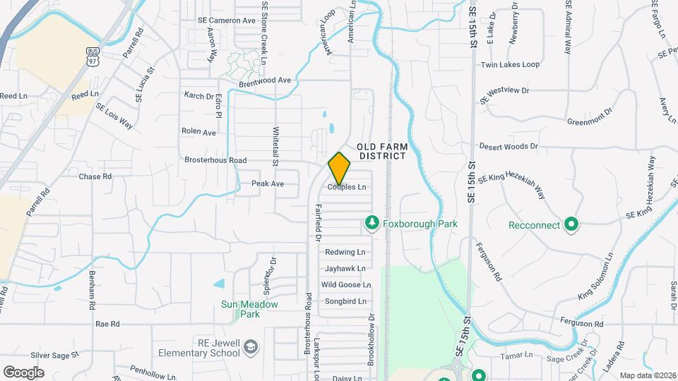 20633 Couples Ln Map and Location Details