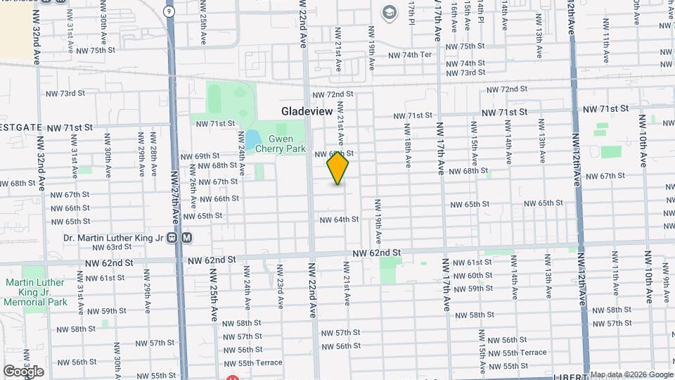 2125 NW 66th St Map and Location Details