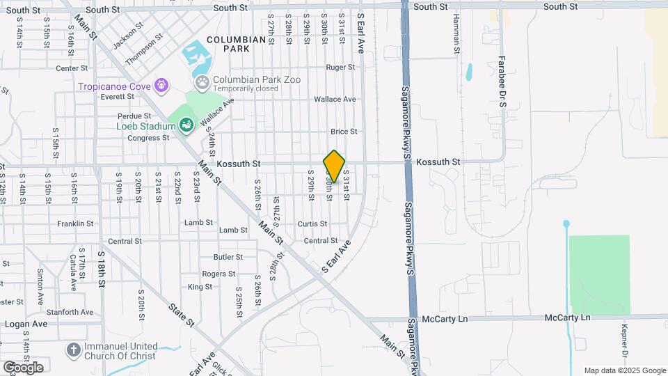 725 S 30th St Map and Location Details