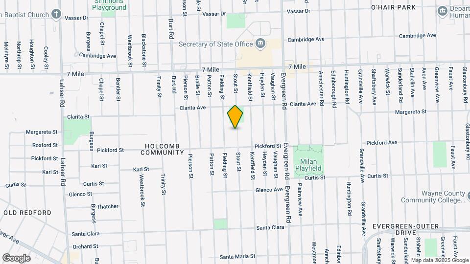 18465 Stout St Map and Location Details
