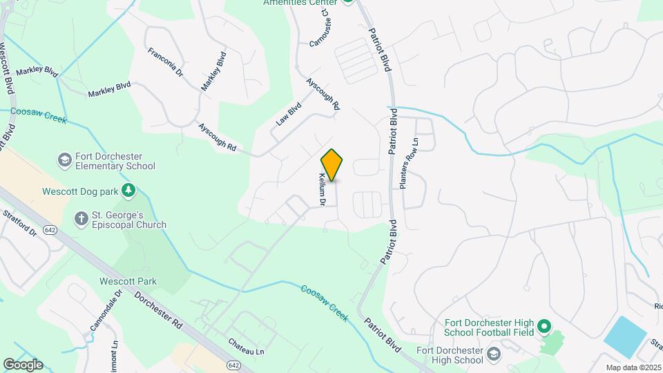 8821 Shadowglen Dr Map and Location Details