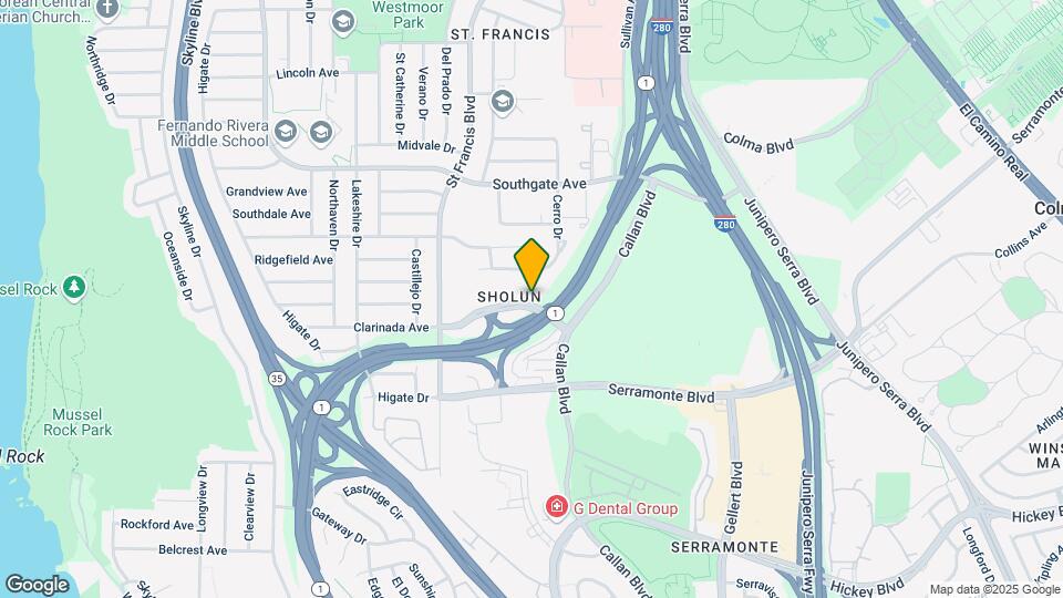 522 Clarinada Ave Map and Location Details