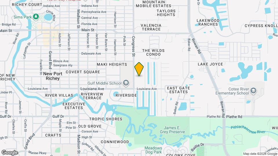 5822 Congress St Map and Location Details