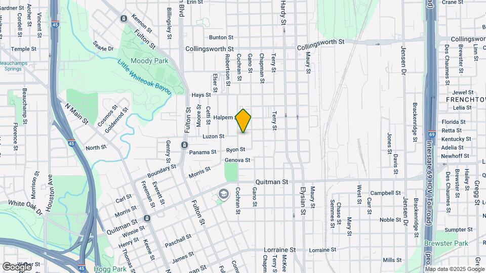 1222 Mcneil St Map and Location Details