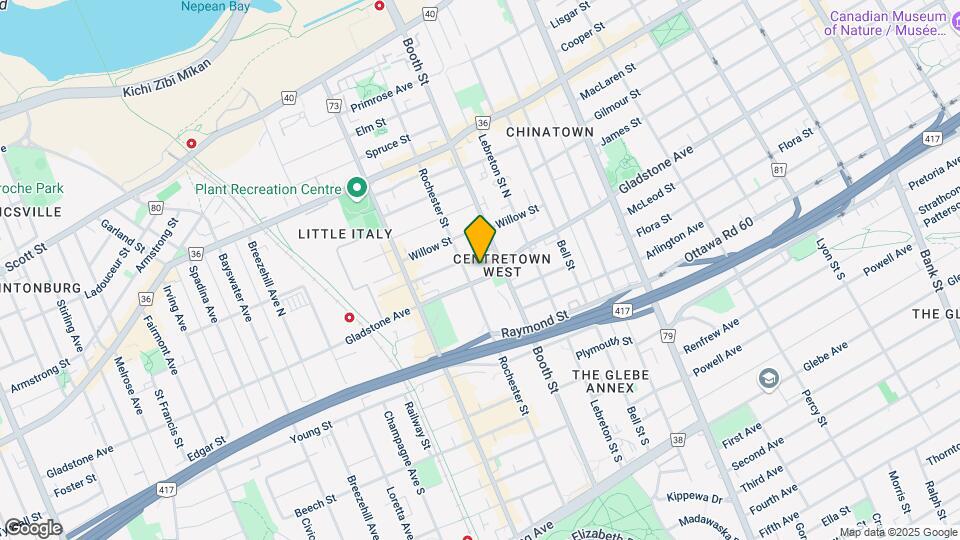 811B Gladstone Av Map and Location Details