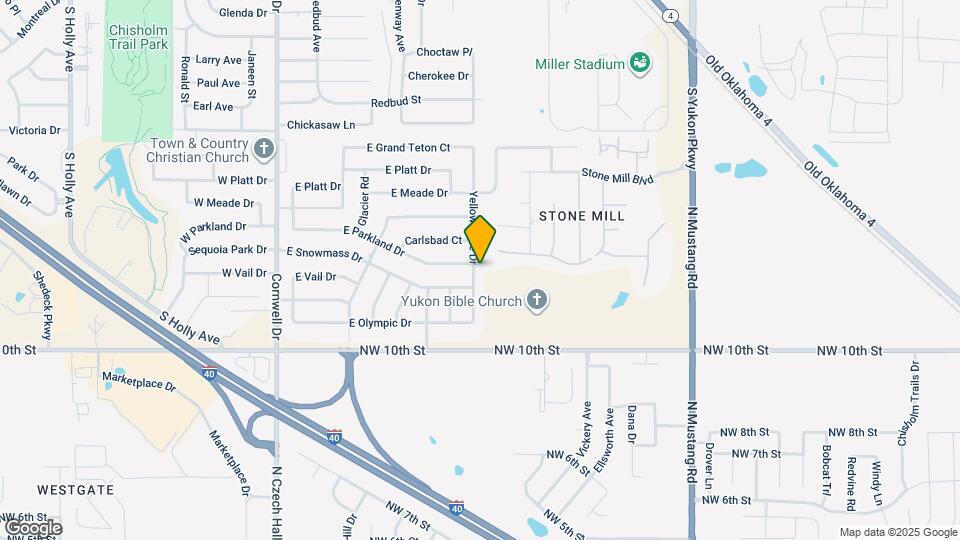2320 Yellowstone Dr Map and Location Details
