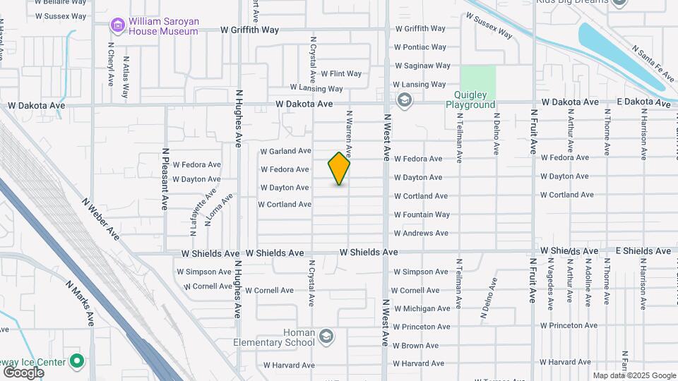 1528 W Cortland Ave Map and Location Details