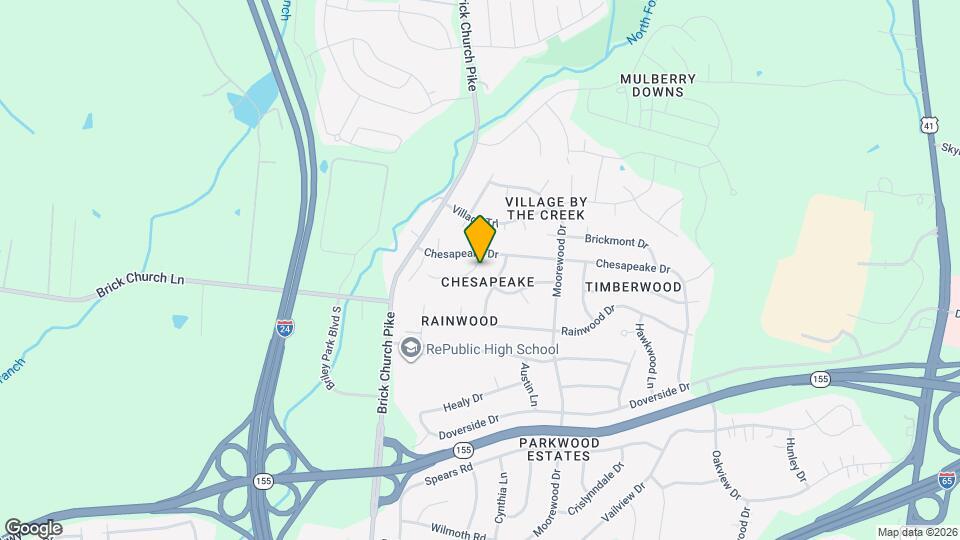 3311 Chesapeake Cir Map and Location Details