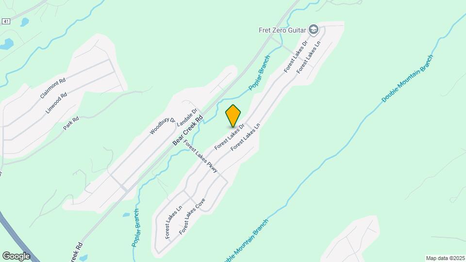 542 Forest Lakes Dr Map and Location Details