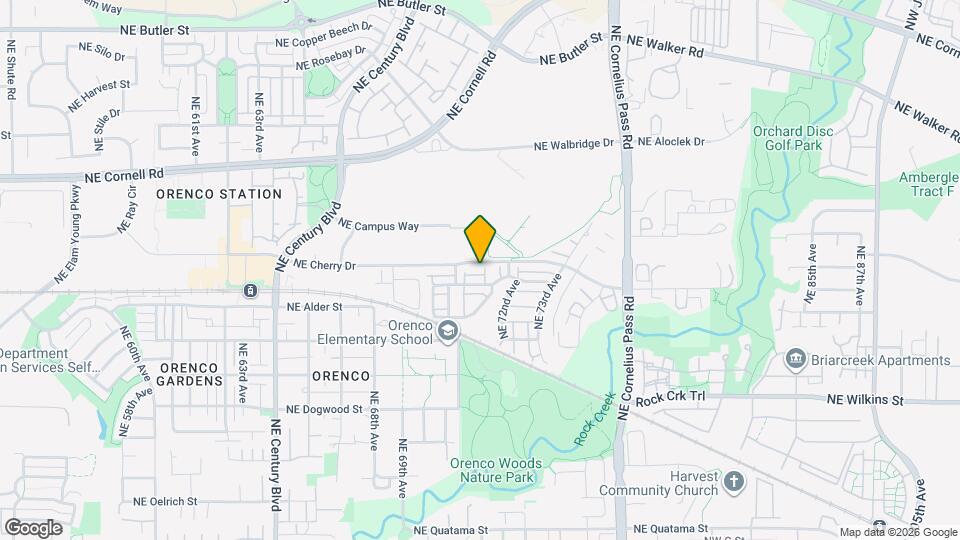 7146 NE Cherry Dr Map and Location Details