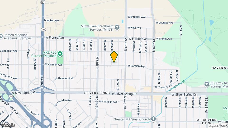 6520-6522-6522 W Carmen Ave Map and Location Details