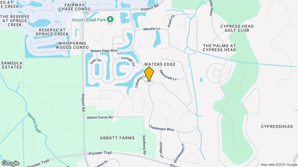 1755 Creekwater Blvd Map and Location Details