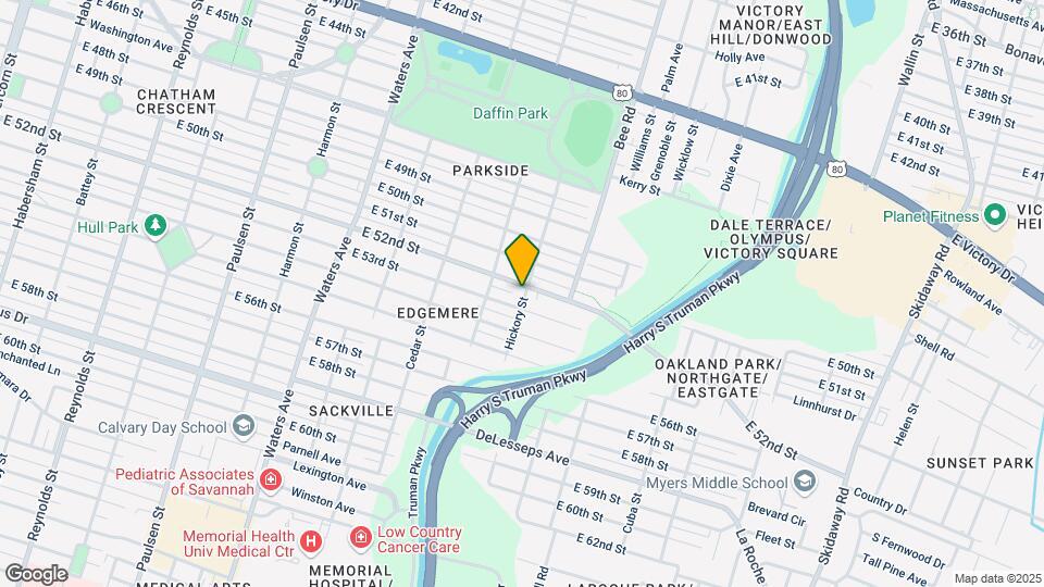 1425 E 52nd St Map and Location Details