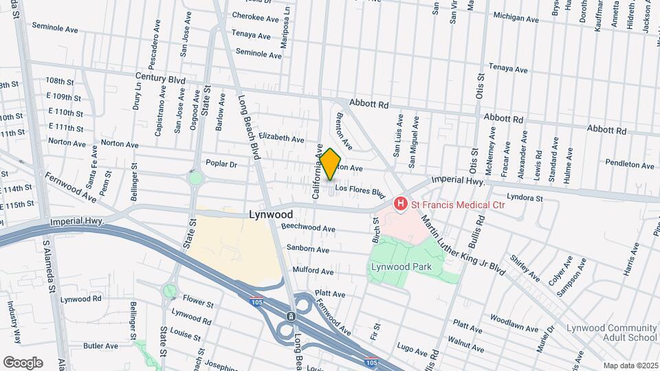 3523 Los Flores Blvd Map and Location Details