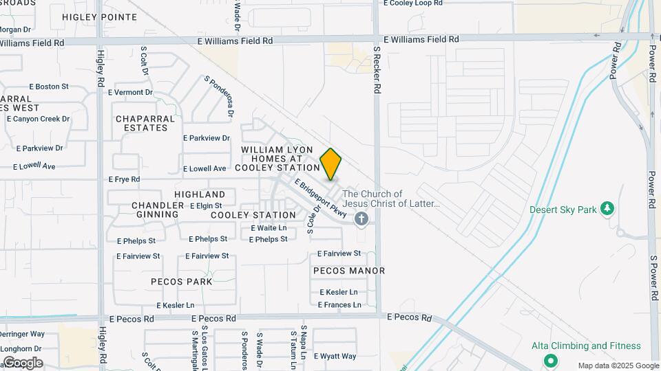 3854 E Parkview Dr Mapa y Detalles de la Ubicación