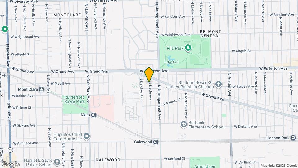 2312 N Nagle Ave Map and Location Details