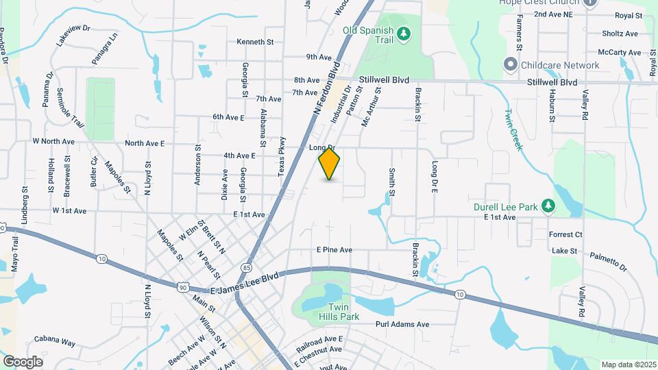 255 Oakview Pl Map and Location Details