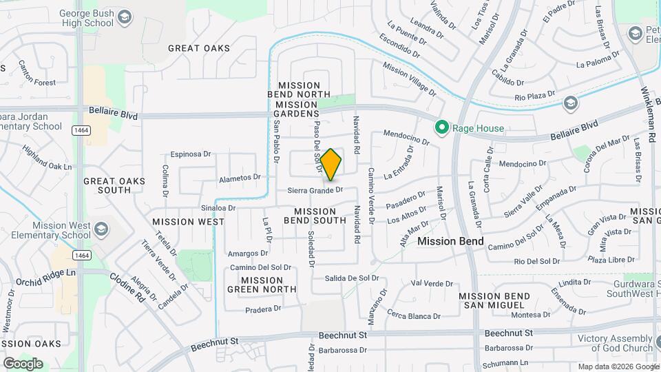 16238 Sierra Grande Dr Map and Location Details