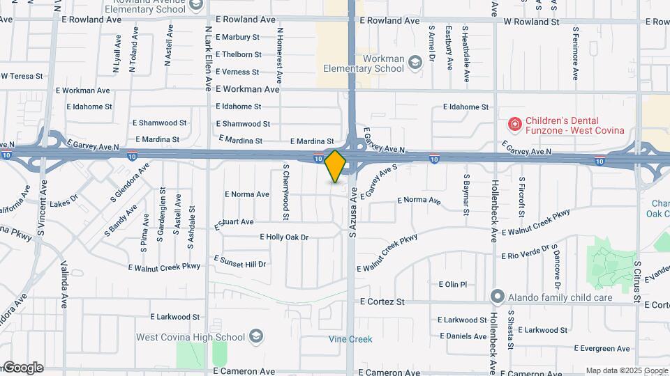 138 S Homerest Ave Map and Location Details