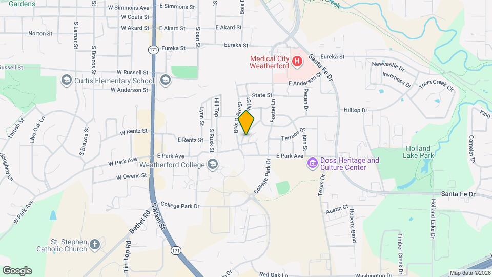 504 Hilltop Dr Map and Location Details