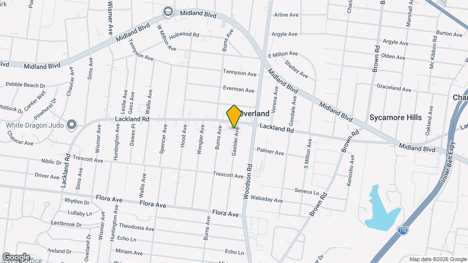 2345 Gaebler Ave Map and Location Details