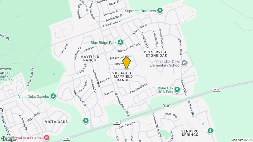 3721 Gentle Winds Ln Map and Location Details