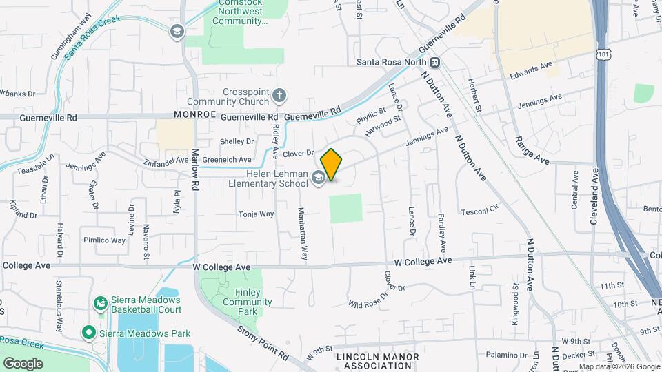 1660 Jennings Ave Map and Location Details