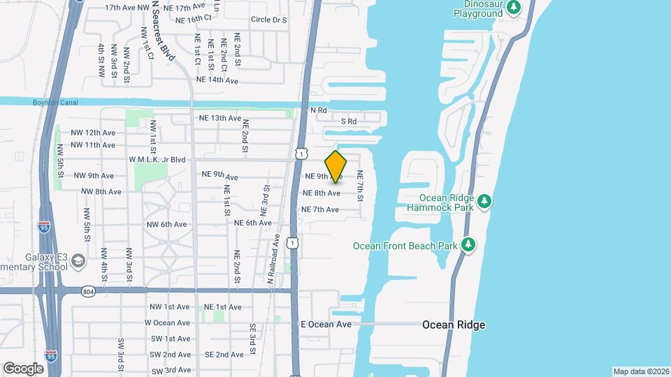 711 NE 8th Ave Map and Location Details