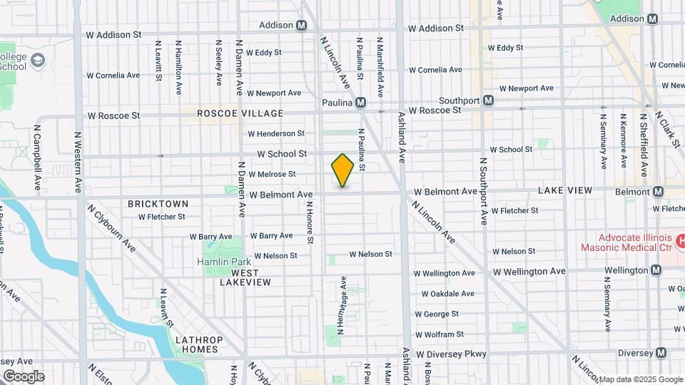 1646 W Belmont Ave-Unit -301 Map and Location Details
