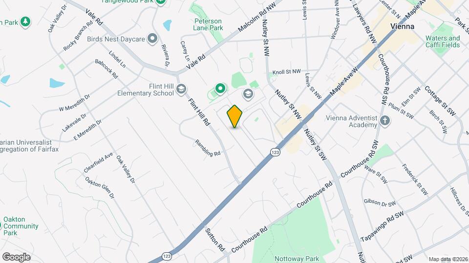 2550 Glengyle Dr Map and Location Details