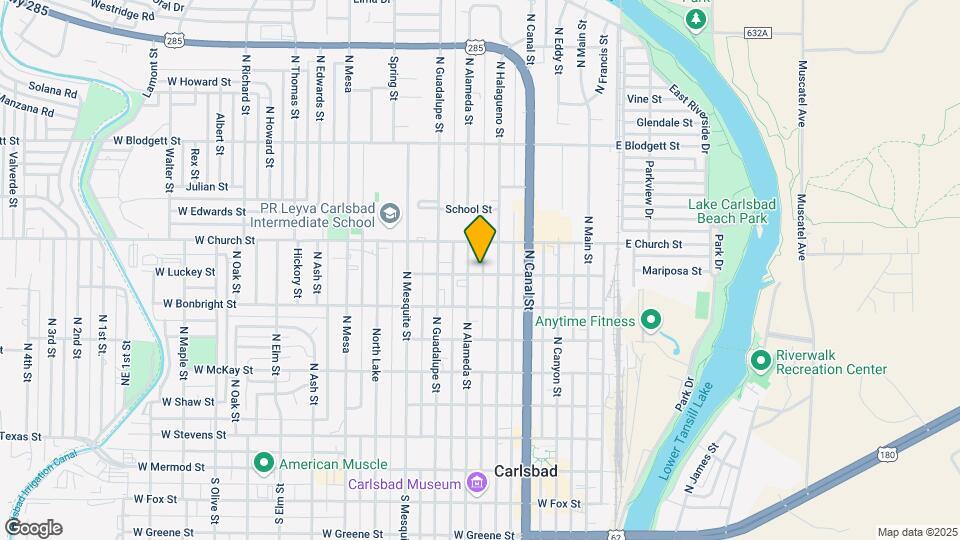408 W Luckey St Map and Location Details